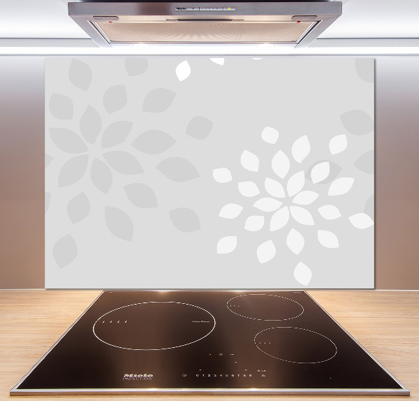 Kitchen splashback Floral pattern