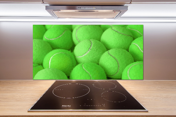 Hob splashback Tennis balls