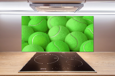 Hob splashback Tennis balls