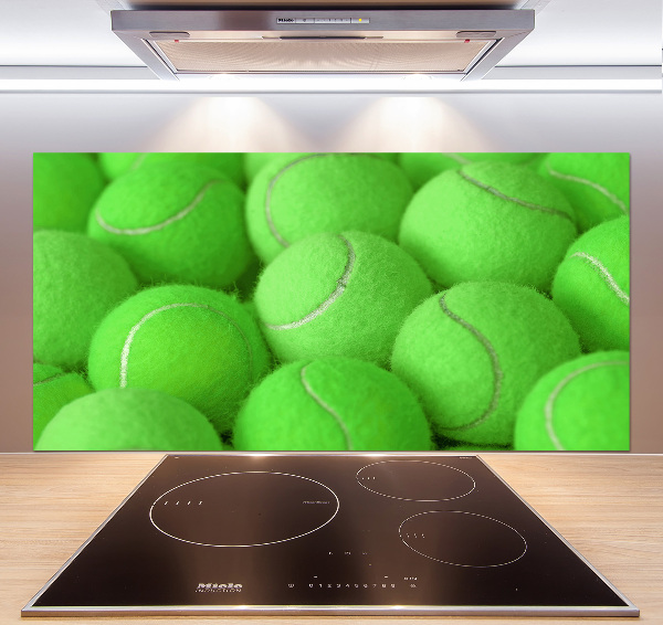 Hob splashback Tennis balls