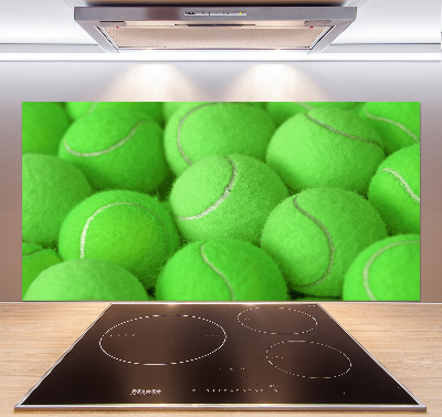 Hob splashback Tennis balls