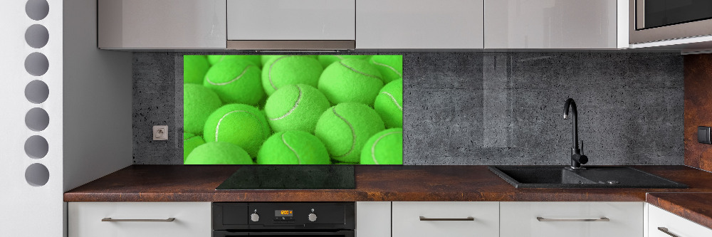 Hob splashback Tennis balls