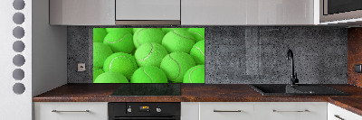 Hob splashback Tennis balls