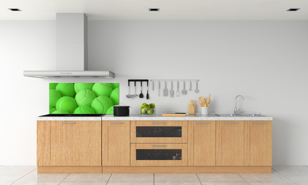 Hob splashback Tennis balls