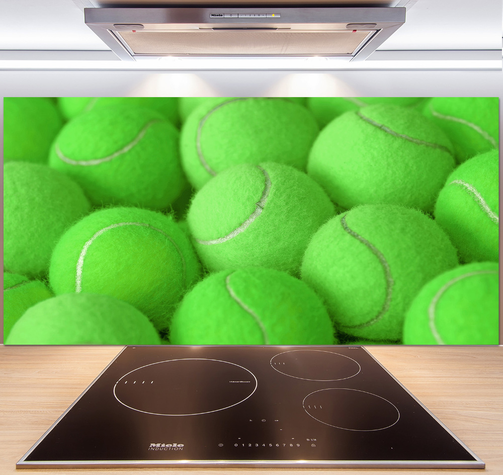 Hob splashback Tennis balls