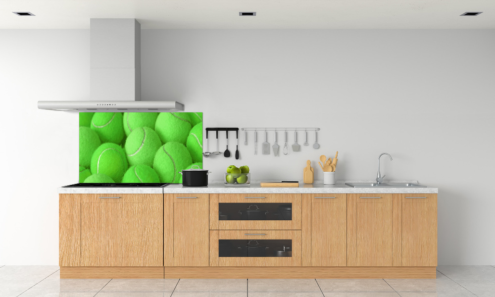 Hob splashback Tennis balls