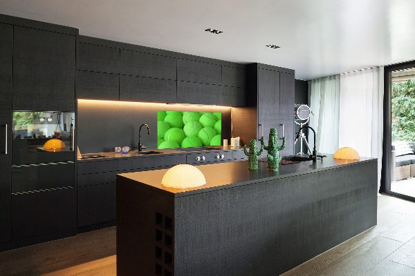 Hob splashback Tennis balls