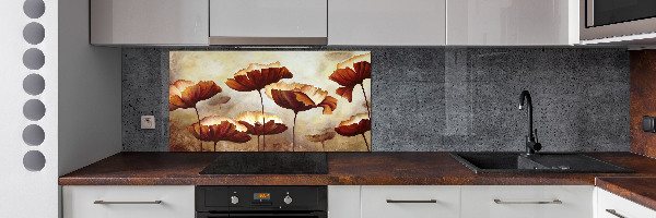 Cooker splashback Macs