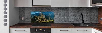 Cooker splashback Machu Picchu ruins