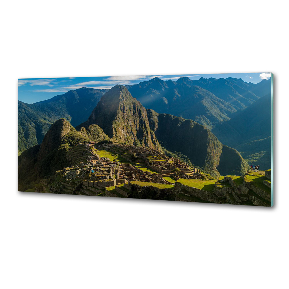 Cooker splashback Machu Picchu ruins