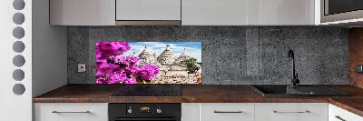 Glass splashback Trulla houses