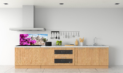 Glass splashback Trulla houses