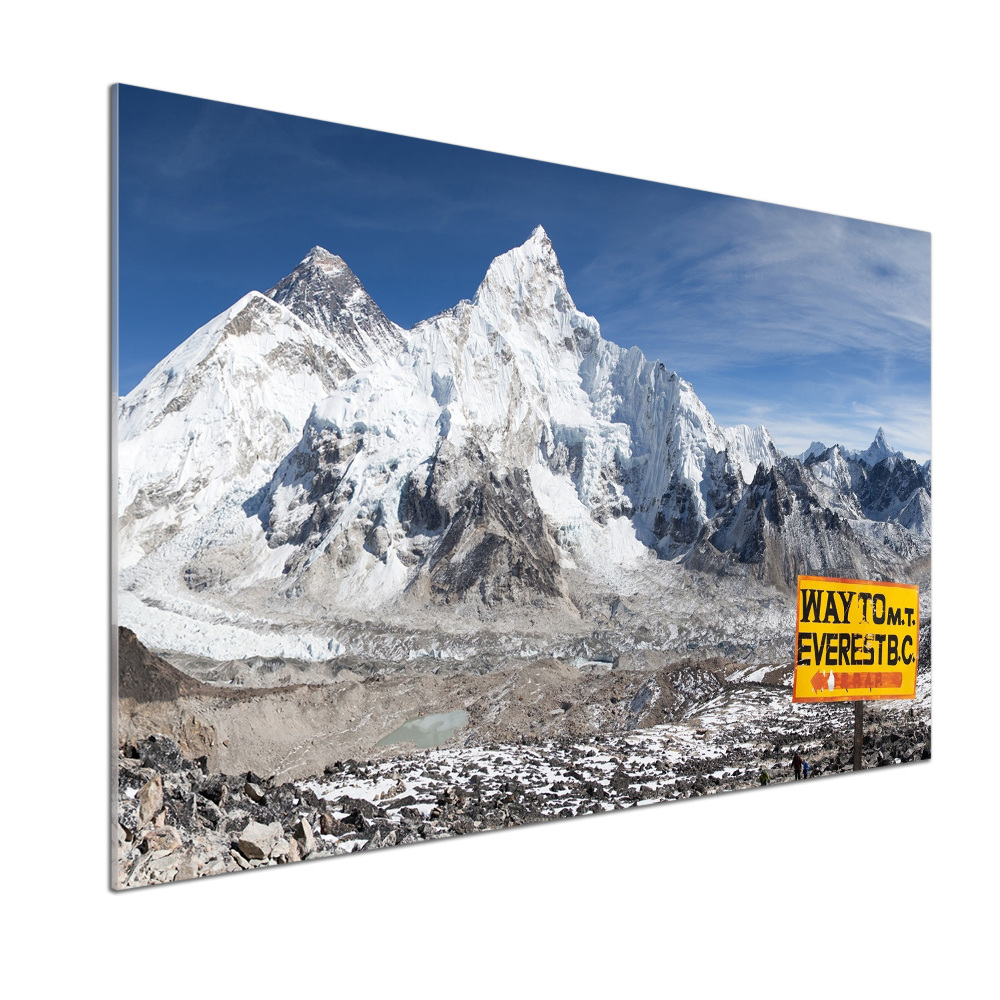 Cooker splashback Mount Everest