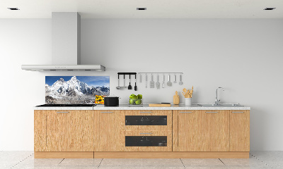 Cooker splashback Mount Everest