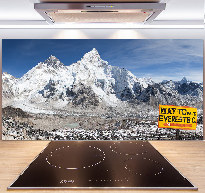 Cooker splashback Mount Everest