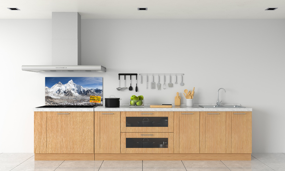 Cooker splashback Mount Everest