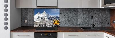 Cooker splashback Mount Everest