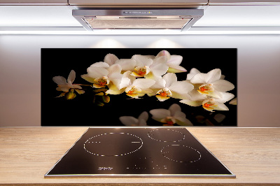 Cooker splashback Orchid