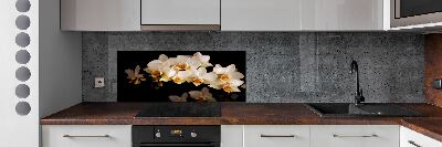 Cooker splashback Orchid