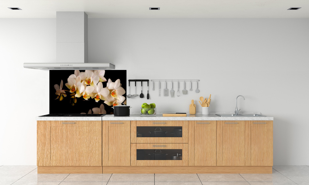 Cooker splashback Orchid