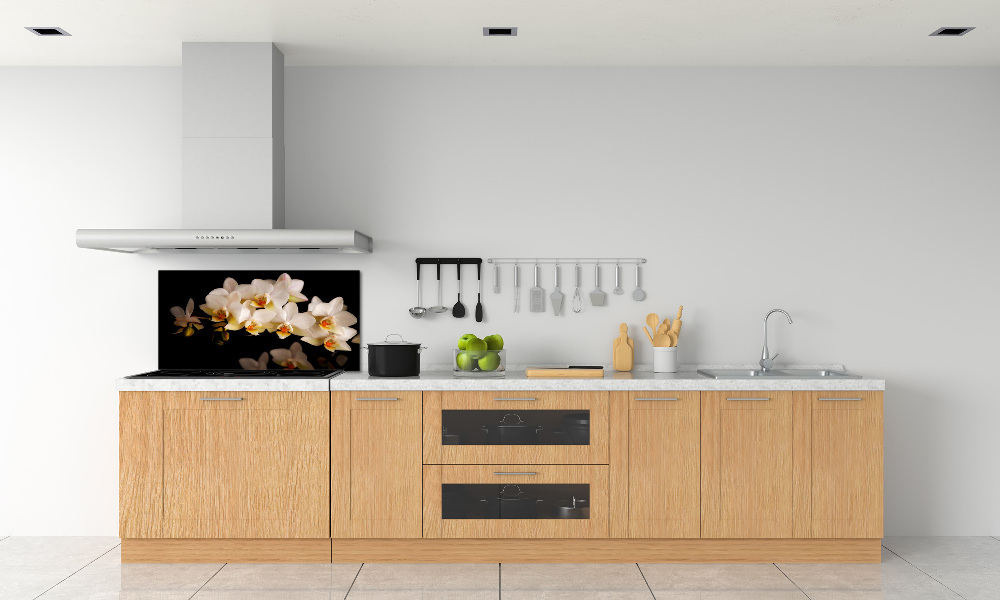 Cooker splashback Orchid