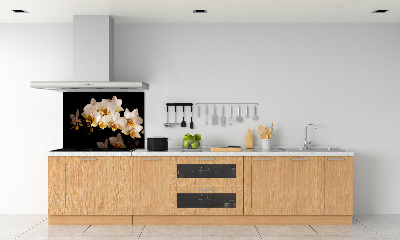 Cooker splashback Orchid