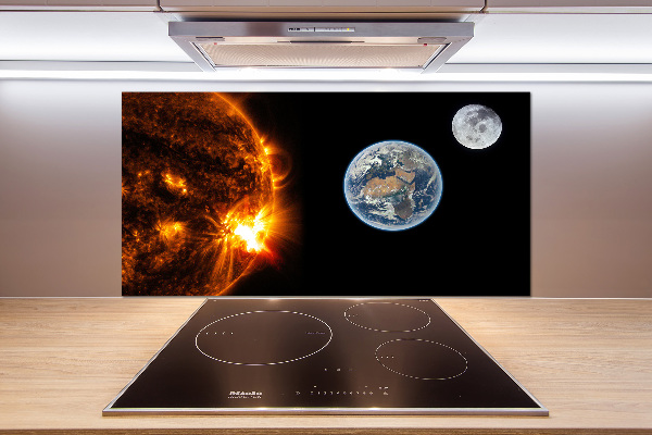 Cooker splashback Solar system