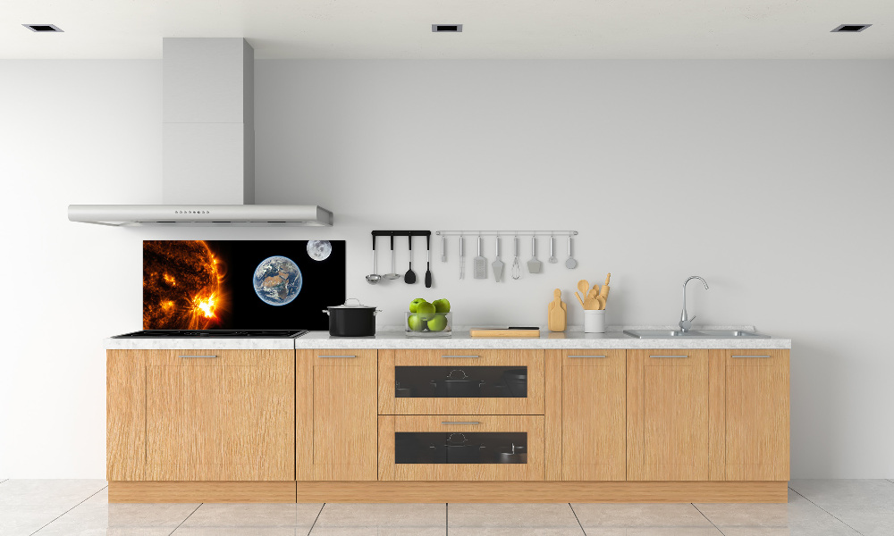 Cooker splashback Solar system