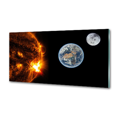 Cooker splashback Solar system