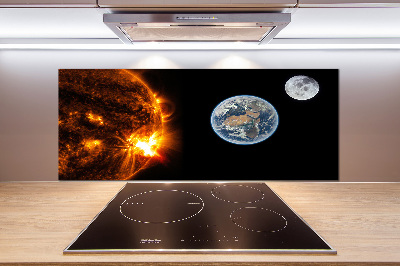 Cooker splashback Solar system