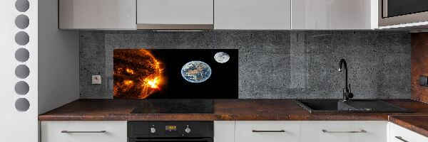 Cooker splashback Solar system