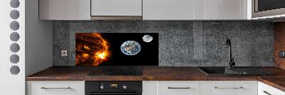 Cooker splashback Solar system