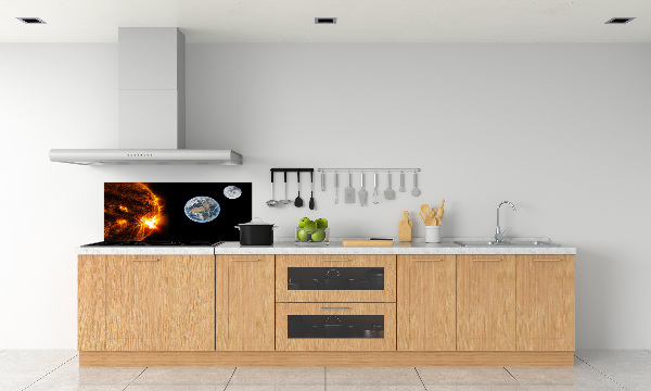 Cooker splashback Solar system