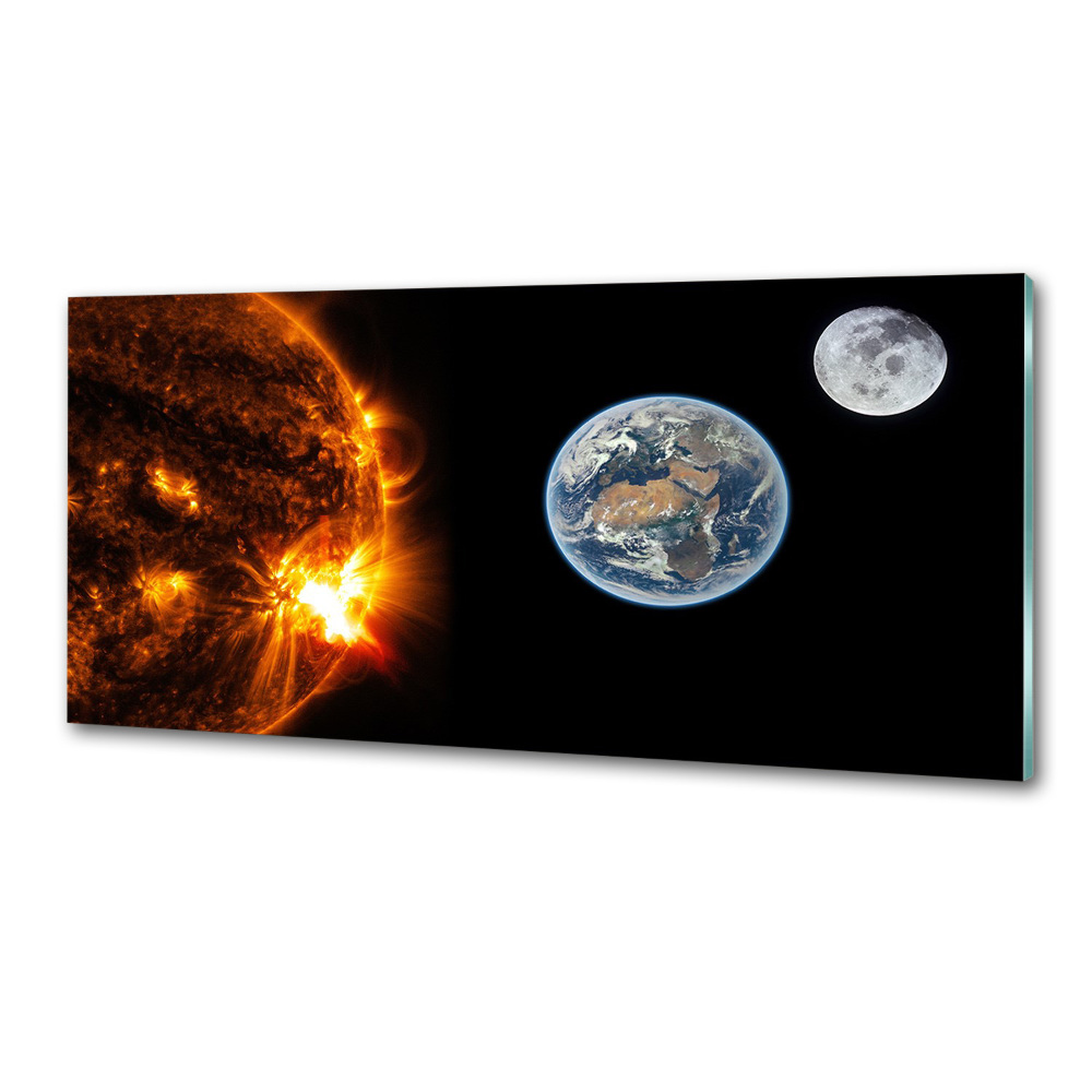 Cooker splashback Solar system