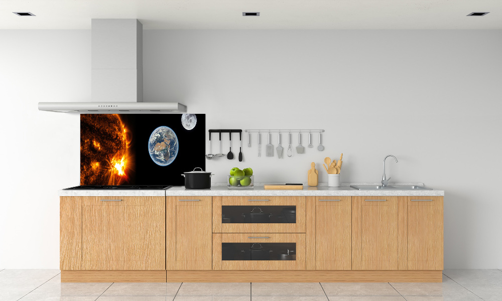 Cooker splashback Solar system