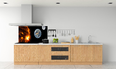 Cooker splashback Solar system