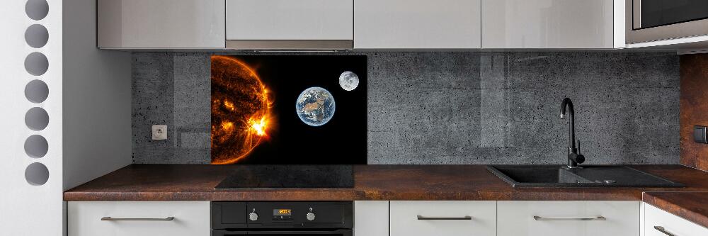 Cooker splashback Solar system