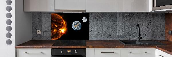 Cooker splashback Solar system