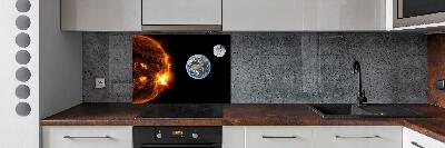 Cooker splashback Solar system