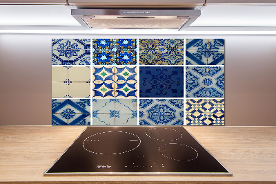 Cooker splashback Portuguese tiles