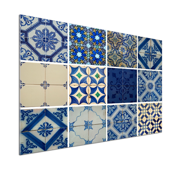 Cooker splashback Portuguese tiles