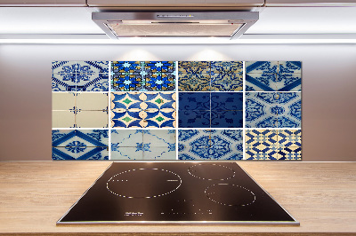 Cooker splashback Portuguese tiles