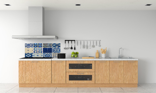 Cooker splashback Portuguese tiles