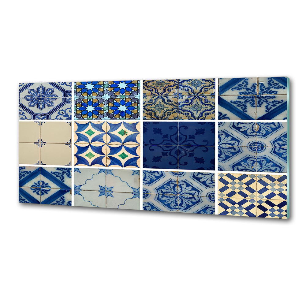 Cooker splashback Portuguese tiles