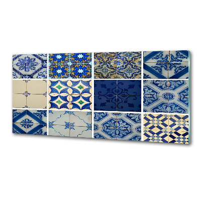 Cooker splashback Portuguese tiles