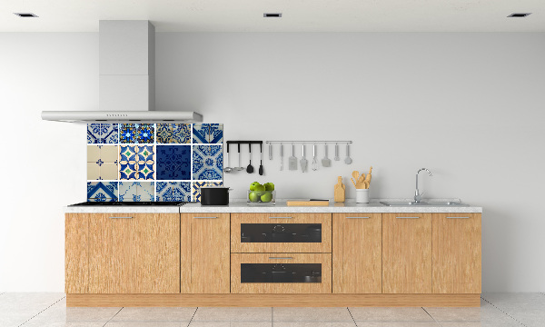 Cooker splashback Portuguese tiles