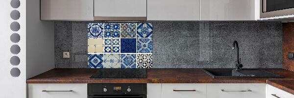 Cooker splashback Portuguese tiles