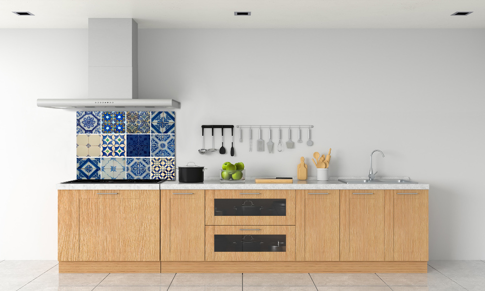 Cooker splashback Portuguese tiles