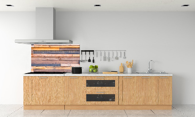 Kitchen wall panels Wooden wall