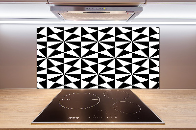 Cooker splashback Geometric background